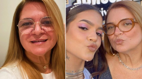 Mel Maia ao lado da mãe, Débora Maia - Imagem: Reprodução | Redes Sociais