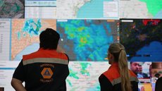 Alto volume de chuva acumulado nas últimas 72 horas provocou a saturação do solo e aumentou o risco de ocorrências. - Imagem: Reprodução/Agência SP.