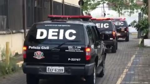 Ação intensifica combate à rede financeira do crime organizado que movimenta bilhões todos os anos - Imagem: Reprodução | Polícia Civil de São Paulo