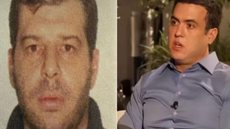 Emílio Gongorra Castilho (esq.) é apontado como um dos mandantes do assassinato de Gritzbach (dir.) - Imagem: Reprodução / Record TV