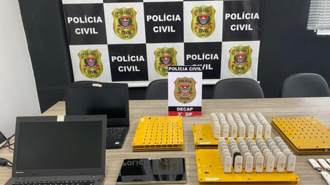 Apreensão revelou alcance do esquema milionário - Imagem: Divulgação | SSP-SP