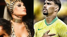 Deolane Bezerra e Lucas Paquetá são convocados a depor na CPI das Bets - Imagem: Reprodução / Instagram / @dra.deolanebezerra / @lucaspaqueta