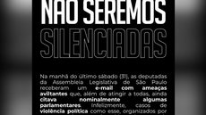O presidente da Alesp, André do Prado, expressou apoio às deputadas e acionou as polícias para investigar o caso - Imagem: Reprodução / Redes Sociais