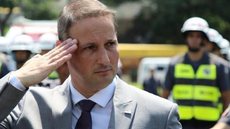 A relação próxima de Coutinho com o secretário Guilherme Derrite o coloca como forte candidato para assumir o comando da PM. - Imagem: Reprodução |Facebook Capitão Derrite