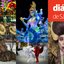 Carnaval: relembre os 7 desfiles mais marcantes de todos os tempos - Imagem: reprodução YouTube / UOL / R7 / ComunicaAM / CN1 Brasil