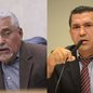 O vereador Senival Moura e o irmão, ex-deputado Luiz Moura - Imagem: Reprodução
