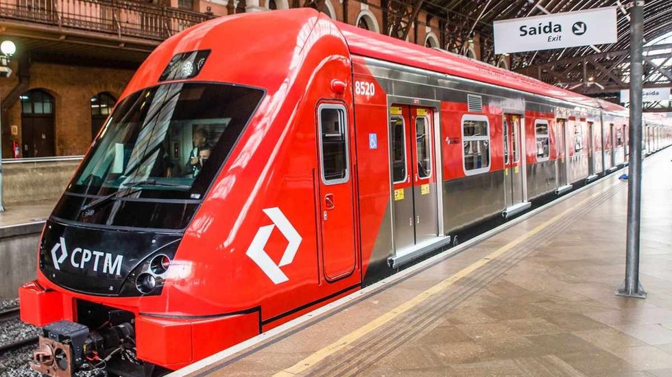 Trens da CPTM operam com programação especial durante jogo do Brasil