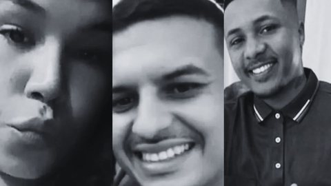 Jhenifer, Cleiton e Daniel perderam a vida em um evento que deveria ser de celebração, levantando preocupações sobre bebidas adulteradas - Imagem: Reprodução