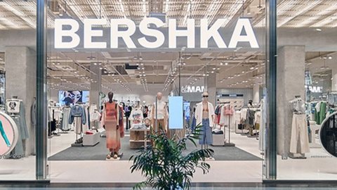 A marca Bershka, do grupo Inditex, se prepara para sua estreia no Brasil com uma nova loja em São Paulo - Imagem: Reprodução/Redes Sociais