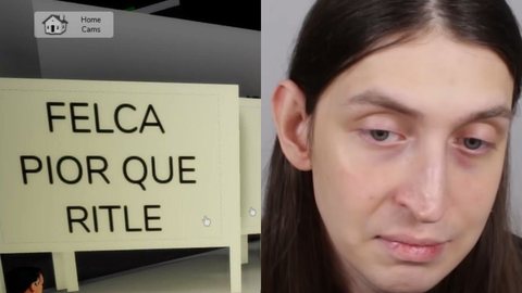 Felca continua a expor ataques recebidos, destacando a importância de discutir segurança digital para crianças - Imagem: Reprodução/Redes Sociais