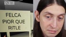 Felca continua a expor ataques recebidos, destacando a importância de discutir segurança digital para crianças - Imagem: Reprodução/Redes Sociais