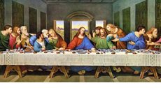 A Última Ceia, de Leonardo da Vinci - Imagem: Reprodução / Portal IstoÉ