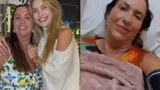 A mãe da influenciadora, Margareth, sentiu dores no tórax e passou por exames preventivos após colisão em Goiânia - Imagem: Reprodução/Redes Sociais