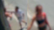 Cenas de desespero revelam a brutalidade do ataque, que ocorreu após uma discussão entre o casal na Vila do Sol - Imagem: Reprodução