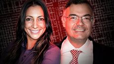Os sócios Ana Patrícia Leão e Eugênio Kruschevsky são os advogados de Fabiana Gordilho - Foto: Reprodução/Imagem ilustrativa criada por IA