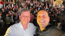 Aliados de Tarcísio enfrentam resistência interna sobre a composição da chapa para as eleições de 2026 - Imagem: Reprodução/Facebook Felício Ramuth