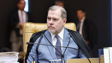 Ministro Dias Toffoli durante sessão do Supremo Tribunal Federal, em Brasília - Imagem: Reprodução