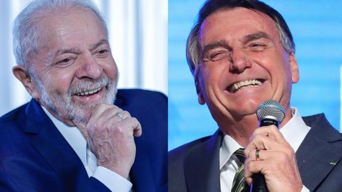 Diferença entre Lula e Bolsonaro cai para 8 pp, diz pesquisa Exame/Ideia - imagem: reprodução Instagram