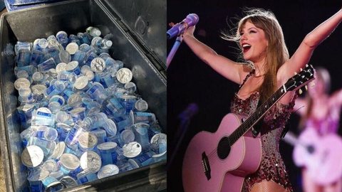 Ministro da Justiça determina acesso a água gratuita após morte em show de Taylor Swift - Imagem: reprodução Twitter I @voudegrade/ @claudiocastroRJ