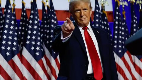 Donald Trump. - Imagem: Reprodução | X (Twitter) - @AFPnews