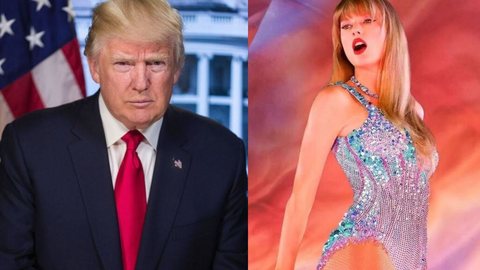 Donald Trump cobra apoio eleitoral de Taylor Swift; entenda - Imagem: reprodução Twitter I @choquei