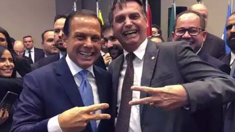 Doria revelou ter se arrependido por apoio à Bolsonaro - Imagem: reprodução Twitter