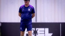 Dorival Júnior comanda treino do Corinthians no CT Joaquim Grava - Foto: Rodrigo Coca / Ag.Corinthians