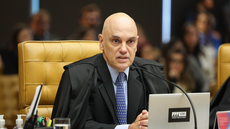Alexandre de Moraes durante sessão no STF; decisão sobre defesa de Tagliaferro gerou questionamento da DPU - Imagem: Reprodução