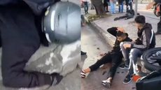 A polícia investiga o caso e busca o quarto suspeito que conseguiu fugir após a ação do policial militar na Zona Sul de SP - Imagem: Reprodução