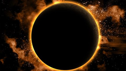 O eclipse durará 2 horas e 7 minutos, tendo seu ápice às 16h51, no horário de Brasília, e terminando às 17h50 - Imagem: Reprodução/Freepik