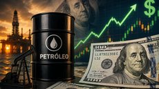 As bolsas de valores reagem de forma mista, com ganhos no setor de energia e perdas em finanças e viagens na Europa - Imagem: Reprodução/Chatgpt