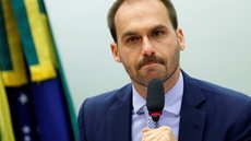 Decisão unânime do STF resulta em ação penal contra deputado Eduardo Bolsonaro por crime de coação no processo - Imagem: Reprodução/Redes Sociais