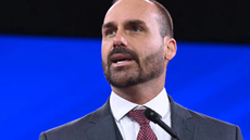 Eduardo Bolsonaro intensifica críticas ao STF e a Alexandre de Moraes em vídeo gravado nos EUA - Imagem: Reprodução