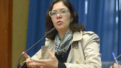 Élida Graziane acrescenta que não há dinheiro sobrando na educação - Imagem: Divulgação / MPC-SP