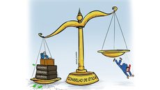 Imagem: Reprodução / @izanio_charges