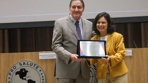 O reconhecimento veio por meio de um certificado entregue pela OMS - Imagem: Reprodução / Fabio Rodrigues- Pozzebom / Agência Brasil