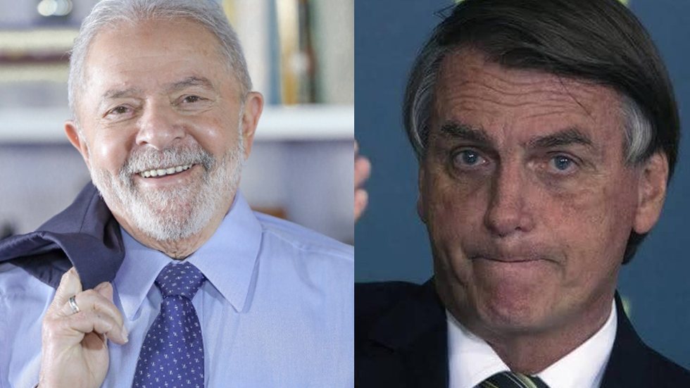 Luiz Inácio Lula da Silva (PT) e Jair Bolsonaro (PL) - Imagem: Reprodução/Facebook