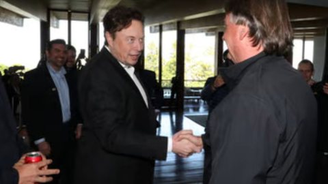 Elon Musk e Jair Bolsonaro (PL). - Imagem: Reprodução | Twitter - Clauber Cleber Caetano