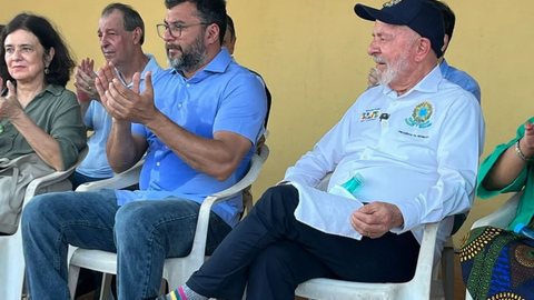 Em agenda, Lula vai a Manaus anunciar o investimento de R$ 500 milhões no combate à seca - Imagem: Reprodução / Rede Amazônica