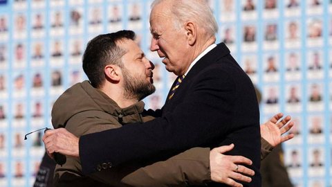 Em pronunciamento na ONU, Biden reitera apoio à Ucrânia - Imagem: Reprodução / BlueSky / ‪@mundogeopolitica.bsky.social‬