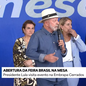 Lula participa da abertura da Feira Brasil na Mesa, na Embrapa Cerrados, em Planaltina, durante evento que celebrou os 53 anos da empresa e reuniu autoridades, pesquisadores e produtores - Imagem: Reprodução