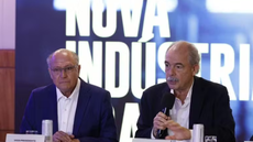Alckmin e Mercadante participam de encontro do Instituto de Estudos para o Desenvolvimento Industrial em SP - Imagem: Reprodução