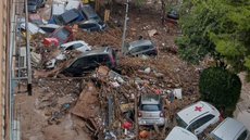 Enchente em Valência deixa rastro de destruição e 62 mortos - Imagem: Reprodução / X / @mspbra