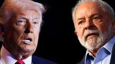 O presidente dos EUA, Donald Trump, e o brasileiro Lula da Silva podem se encontrar durante a Cúpula da ASEAN na Malásia, segundo fontes - Imagem: Reprodução/Redes Sociais
