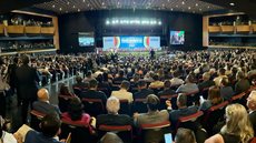 Mais de 20 mil gestores participaram do evento que promoveu diálogo e capacitação entre municípios e governo federal. - Imagem: Reprodução | Agência Brasil
