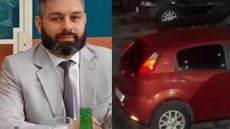 Engenheiro de 40 anos encontrado baleado dentro do carro na zona leste de São Paulo. - Imagem: Reprodução/TV Globo.