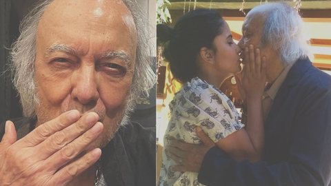 Erasmo Carlos e Fernanda Passos se casaram em 2019 - Imagem: reprodução Instagram