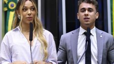Deputada pede apuração sobre voos de Nikolas. - Imagem: Reprodução/Câmara dos Deputados.