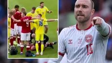 Eriksen passa mal em amistoso da Dinamarca e volta a preocupar o futebol - Imagem: Reprodução