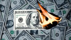 Especialistas projetam que o dólar deve permanecer em patamares elevados, com uma previsão de fechamento de R$ 5,96 ao final de 2025 - Imagem: Reprodução | Freepik